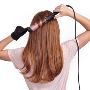 Ondulator Babyliss Rose-Quartz 38 mm, pentru bucle naturale, roz - Img 4