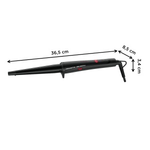 Ondulator de par Rowenta x Karl Lagerfeld CF324L, 200C, Keratin Glow, conic - Img 2