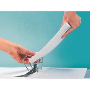 Ordner Multifunctional Leitz 180 Solid, A4, Hellrot, 8,2 cm, Gummiband - Img 5