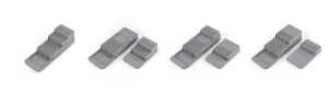 Organizator ajustabil pentru cutite METALTEX 363225000 din PP cu picioare antiderapante - Img 6