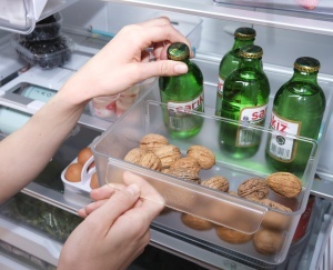 Organizator frigider Joseph Joseph FridgeStore XL maner si role BPA-free transparent - Img 7