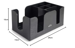 Organizator pentru accesorii cocktail Lacor 62438, BPA Free, 24 x 14 x 10 cm - Img 3