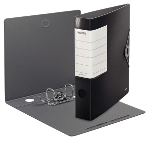 Organizer Leitz 180 Solid, 5 bucati, A4, negru, 6,2 cm latime spate - Img 2