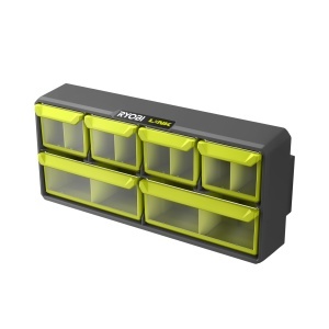 Organizer RYOBI LINK RSLW309 cu 6 compartimente, modular, robust