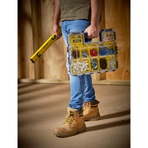 Organizer unelte STANLEY FatMax 44.6 x 7.4 x 35.7 cm, 10 boxe detasabile - Img 2