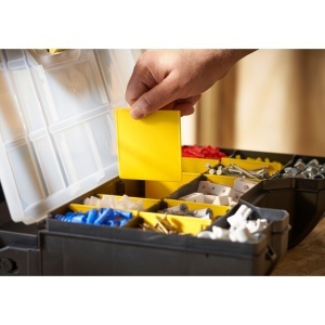 Organizer Unelte Stanley Tool Organizer System 3-in-1, 31.2x23.4x42.6cm, cu Innenteiler Ajustabil - Img 5