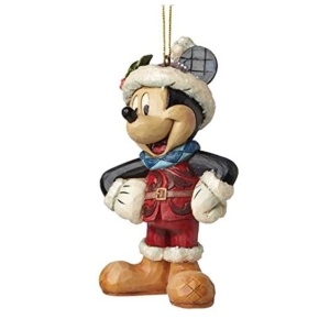 Ornament de Craciun Disney Traditions Mickey Mouse, decoratiuni colorate, handmade