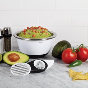 OXO Good Grips 3-in-1 Avocado Schneider Alb Functie Multifunctionala - Img 7