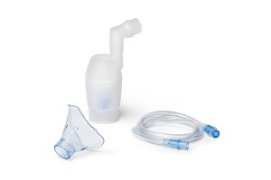 Pachet OMRON NEB6021 An | Masca de schimb pentru copii | Accesorii nebulizator pentru inhalatoare totale OMRON X101 si X102 | Masca pentru copii, tub de aer | Accesorii originale OMRON - Img 1