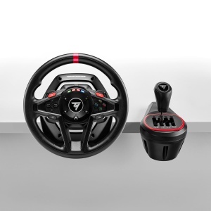 Pachet Schimbator Thrustmaster T128 Volan cu Feedback si Schimbator TH8S, 8 Trepte - Img 2