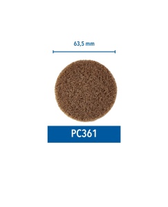 Paduri de curatare Dremel PC361 - 3 paduri pentru curatare eficienta si rapida - Img 2