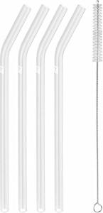 Pahar cu pai ZWILLING Sorrento, 4 bucati, borosilikat, transparent, 23 cm - Img 3