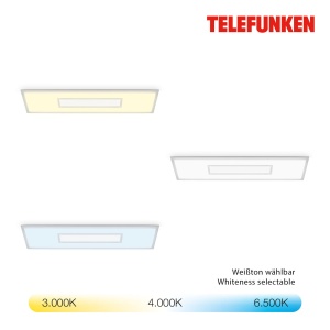 Panou LED TELEFUNKEN RGB, Dimmabil, 21W, Culoare Argintie - Img 5