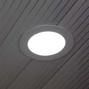 Panou LED V-TAC Runde 12W 1160lm 2700K Alb - Eficienta Energetica, Design Elegant - Img 3