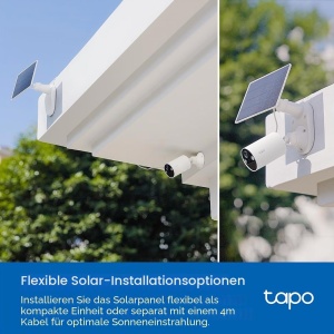 Panou Solar Tapo A201, Compatibil cu Tapo-Bateriekameras, IP65, 2.5W - Img 6
