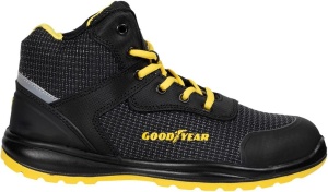 Pantofi de protectie Goodyear Schwarze, S3, impermeabili, marimea 36
