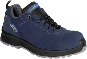 Pantofi de securitate Goodyear S1P din velur albastru, marimea 44 - Img 3