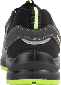 Pantofi de siguranta Goodyear SP1, marimea 36, material textil negru si verde - Img 6