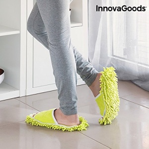 Pantofi Mop InnovaGoods MopGo, Unisex, Culoare Zitronagrun, Marime 35-43 - Img 3