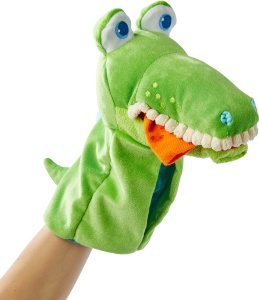 Papusa de mana HABA 306255 Kroko, 26 cm, pentru copii de la 1,5 ani - Img 2