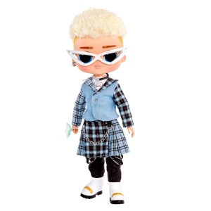 Papusa de Moda L.O.L. Surprise Tweens Masquerade Max Wonder, Outfit Petrecere, 20 Surprize