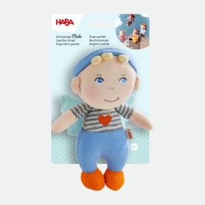 Papusa din material textil HABA Schutzengel Mats 15 cm pentru bebelusi si copii lavabila - Img 8