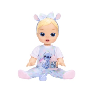 Papusa Disney Darlings Stitch Blonde, 33 cm, cu accesorii si efecte sonore - Img 5