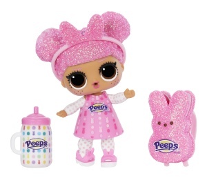 Papusa L.O.L. Surprise Loves Mini Sweets Peeps Cute Bunny, 7 surprize, editie limitata - Img 5