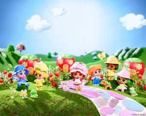 Papusa L.O.L. Surprise Loves Strawberry Shortcake Tots cu 7 Surprize, 6 Figurine, 2-Zimmer Spielset - Img 2