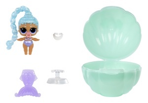 Papusa L.O.L. Surprise Mermaids Makeover Magic - 6 Figurine, Culoare Schimbabila, 4 Ani - Img 2