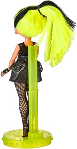 Papusa L.O.L. Surprise OMG Remix Rock Bhad Girl cu 15 surprize, instrument si accesorii - Img 2