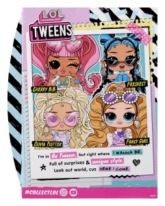 Papusa L.O.L. Surprise Tweens Freshest cu Outfit si Accesorii, 4 Figurine de Colectie - Img 6