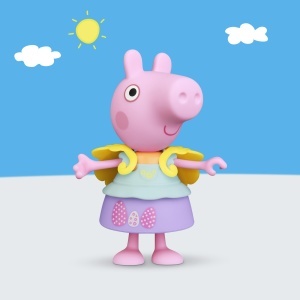 Papusa Peppa Pig cu Accesorii Primavara, 15 cm, Usor de Imbracat - Img 7