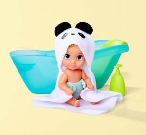 Papusa Simba Steffi Love Baby Bath 29 cm cu accesorii pentru baita - Img 5