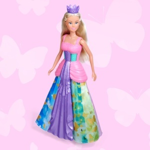 Papusa Simba Steffi Love Magic Rainbow 29cm Rochie Magica - Img 3