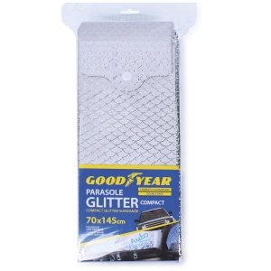 Parasolar auto Goodyear, 70 x 145 cm, Dobleface, Anti-UV, Faltabil