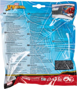Parasolar auto pentru copii TataWay Marvel Spiderman, 44x35 cm, protectie UV, fixare cu ventuze, design colorat - Img 5