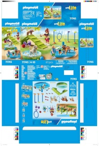 Parc pentru caini PLAYMOBIL 71745 Set de joaca pentru copii 4 ani - Img 7