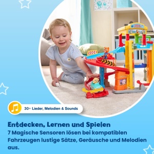 Parcare interactiva VTech Tut Tut Baby Flitzer cu lift si accesorii - Img 4