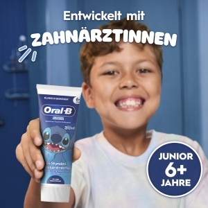 Pasta de dinti Oral-B Junior 6 ani cu gust fructat, 75ml - Img 6