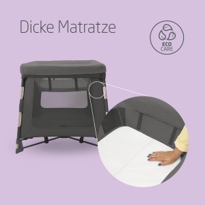 Patut de calatorie Maxi-Cosi Swift 3-in-1, 0-3.5 ani, ultraleicht, cu 2-in-1 saltea - Img 6