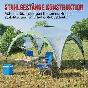 Pavilion de Gradina Coleman Event Shelter Pro M, 3x3 m, UV Protectie, Gri-Verde - Img 8