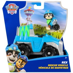 PAW PATROL Rex Figurina cu Vehicul de Salvare Dinozauri pentru Copii 3 Ani - Img 2