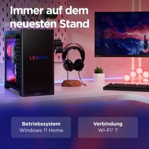 PC Gaming Lenovo Legion Tower 5i Intel Core Ultra 7, 32GB RAM, 2TB SSD, Negru - Img 6