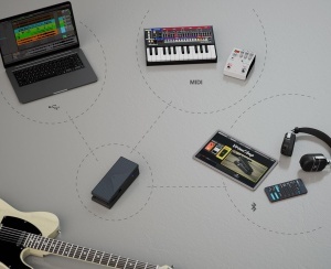 Pedal de expresie BOSS EV-1-WL, wireless, control MIDI, compact - Img 6