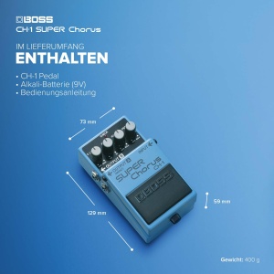 Pedala Chorus BOSS CH-1 Sunet clar pentru chitara si keyboard Reguli precise - Img 6