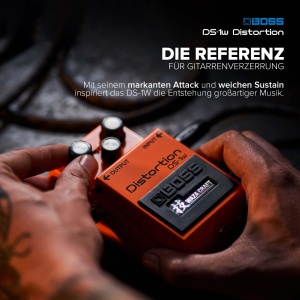 Pedala de Distorsionare BOSS DS-1W Waza Craft, Culoare Portocalie, Design Robust - Img 4