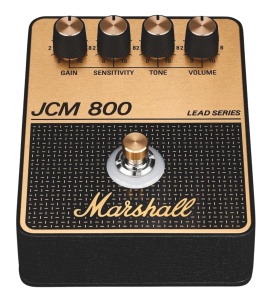 Pedala de efect Marshall JCM800, distorsiune si overdrive, design compact