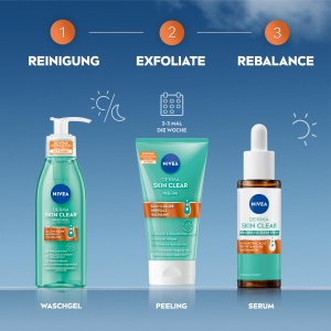 Peeling facial NIVEA Derma Skin Clear, 150 ml, cu Salicilica si Niacinamid - Img 8