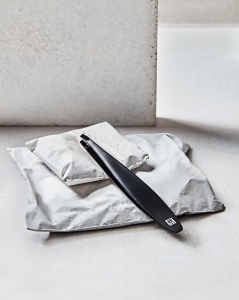 Penseta ZWILLING cu varf oblic, neagra, 100 mm, pentru barbati - Img 3